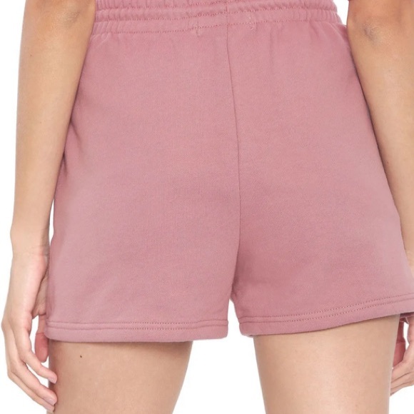 Vans Straightened Out French Terry Rose Hi-Rise Short *Size Small* HP⭐️ - Picture 6 of 13